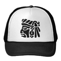 Guerrier aztèque casquette de camionneur