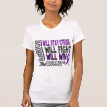 Guerrier de maladie de Crohn T-shirts