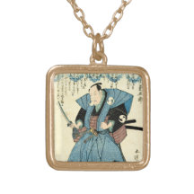 Guerrier vintage japonais frais de samouraïs d'uki colliers personnalisés
