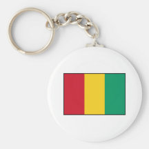 Guinée - drapeau guinéen porte-clé