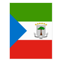 Guinée équatoriale carte postale