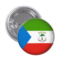 Guinée équatoriale ronde pin's avec agrafe