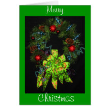 Guirlande 1 de Joyeux Noël - carte