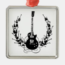 Guirlande de guitare décoration pour sapin de noël