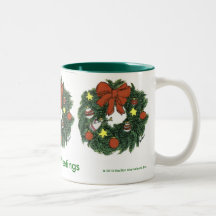 Guirlande de Joyeuses Fêtes Mug À Café