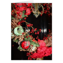 Guirlande de Noël Carte De Vœux