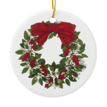 Guirlande de /Poinsettia d'oseille ornements