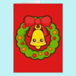 Guirlande et Bell de Noël cartes