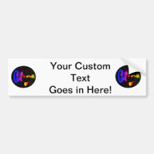 guitar txt shaped stars bk circle music image.png bumper stickers