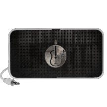 Guitare acoustique rocailleuse mini haut-parleurs