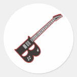 Guitare B Autocollants