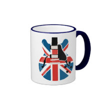 Guitare de Britpop Tasse À Café
