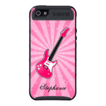 Guitare électrique rose Girly Étuis iPhone 5