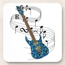 Guitare électrique sous-bocks