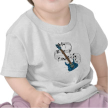 Guitare électrique t-shirt