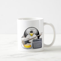Guitare et amplificateur américains classiques Tux Tasse À Café