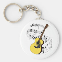Guitare Porte-clefs