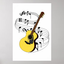 Guitare Poster