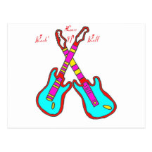 GUITARE ROCK N ROLL.png Cartes Postales