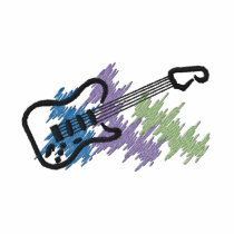 Guitare polos brodés
