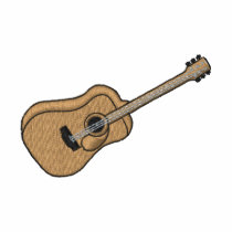 Guitare polos brodés