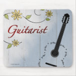 Guitariste Mousepad Tapis De Souris
