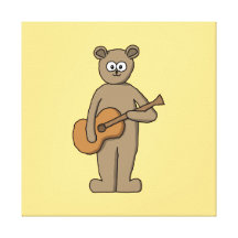 Guitariste Toiles Tendues