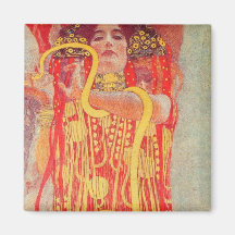 Gustav Klimt - Medizin Magnets Pour Réfrigérateur