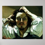 Gustave Courbet - l'homme désespéré Affiches