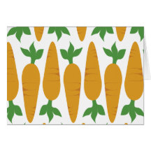Gwennie le petit pain : Champ des carottes Cartes De Vœux