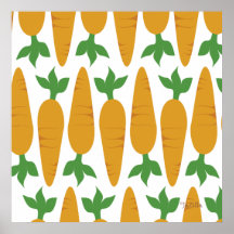 Gwennie le petit pain : Champ des carottes Posters