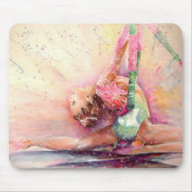 Gymnaste Rosa Tapis De Souris