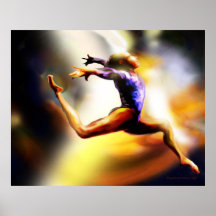 Gymnastique Affiche