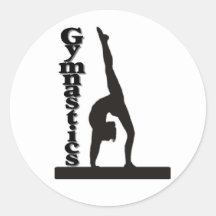 Gymnastique Autocollant Rond
