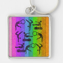 GYMNASTIQUE Keychain Porte-clé