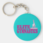 Gymnastique Keychains d'élite Porte-clé