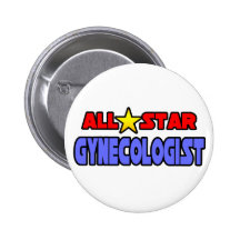 Gynécologue d'All Star Badge Avec Épingle