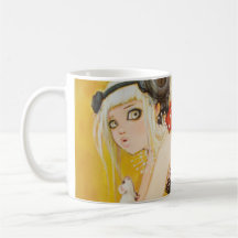 Habillée tasse de désordre