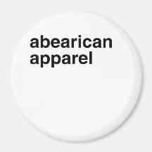 Habillement d'Abearican Aimants