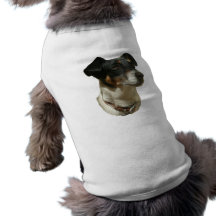 Habillement d'animal familier de chien de Jack Rus Tee-shirts Pour Chien
