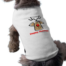 Habillement d'animal familier de renne de Noël Manteau Pour Animal Domestique