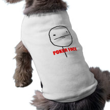 Habillement d'animal familier de visage de tisonni tee-shirts pour chien