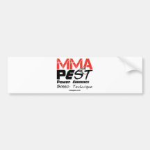 Habillement de MIXED MARTIAL ART, habillement de M Autocollant Pour Voiture