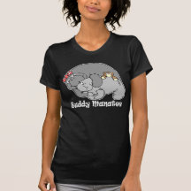 Habillement d'obscurité de baiser de lamantin t-shirts
