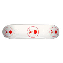 Habillement du rouge i planches à roulettes customisées