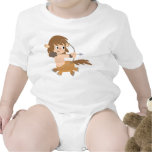 Habillement mignon de bébé de Sagittaire de centau t-shirts