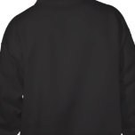 Habillement noir des hommes de Snook et blanc vint Sweatshirt À Capuche