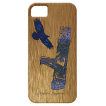 Haida Eagle et art d'indigène de Polonais de totem iPhone 5 Case
