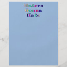 Haineux allant détester tract personnalisé