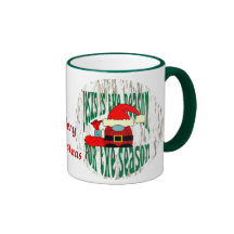 HairBall de Père Noël Tasse